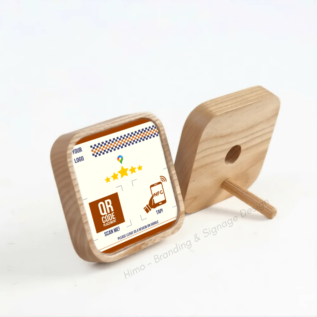 Bảng review Google tại QR Code Stand